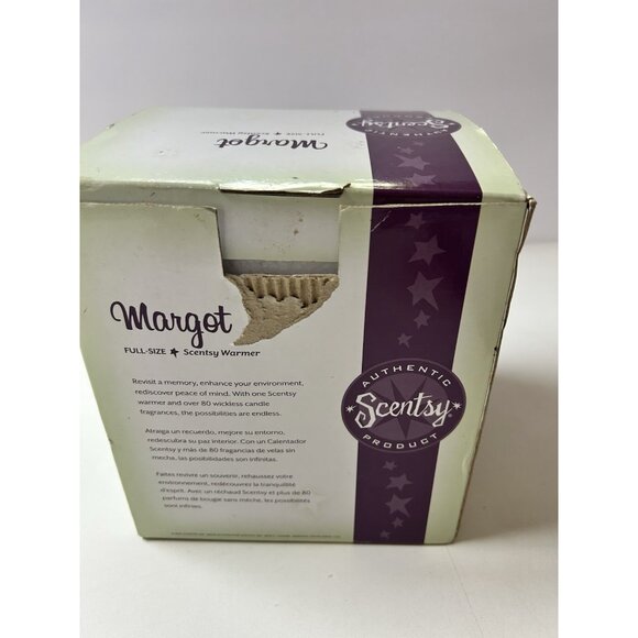 New Scentsy Margot Full-size Wax Warmer Bronze Pearls 2010 Open Box Home - Picture 12 of 13